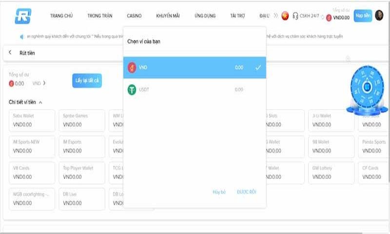 Những điều cần lưu ý khi rút tiền tại nhà cái